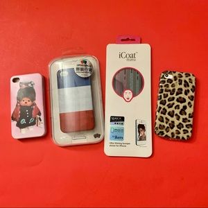 NWOT iPhone 4 / 4S Phone cases & accessories set
